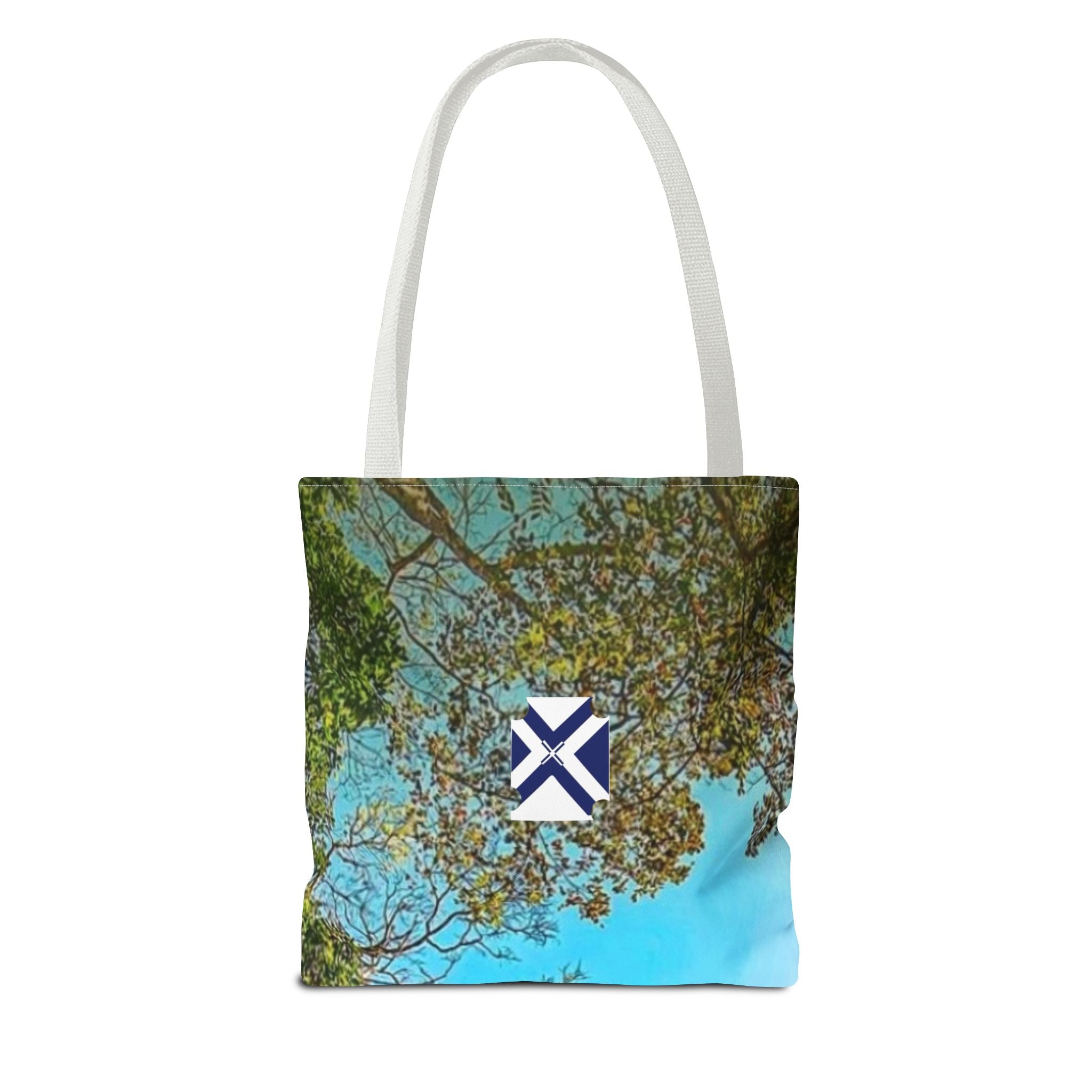 Canopy View Tote Bag — Botanical Sky All-Over Print