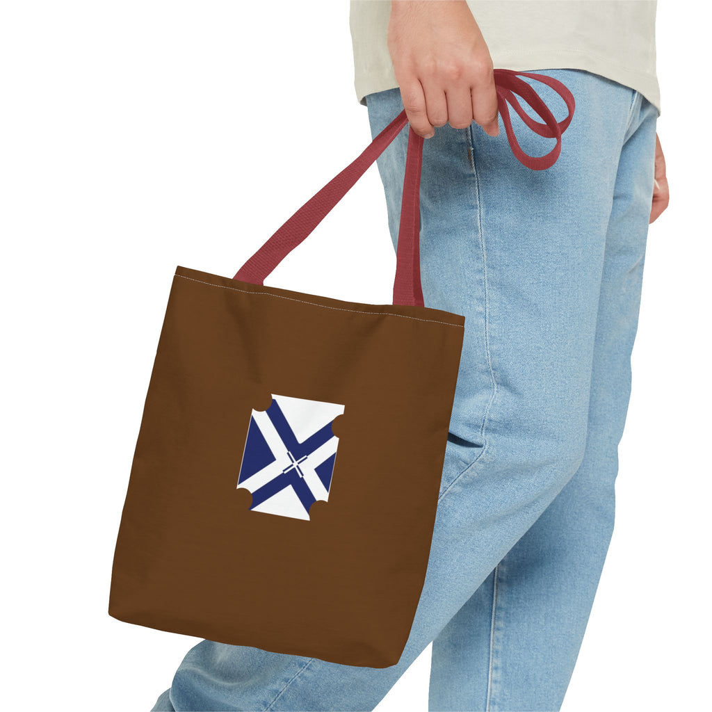 XT7 Tote Bag with Blue Cross Emblem — Casual Everyday Tote