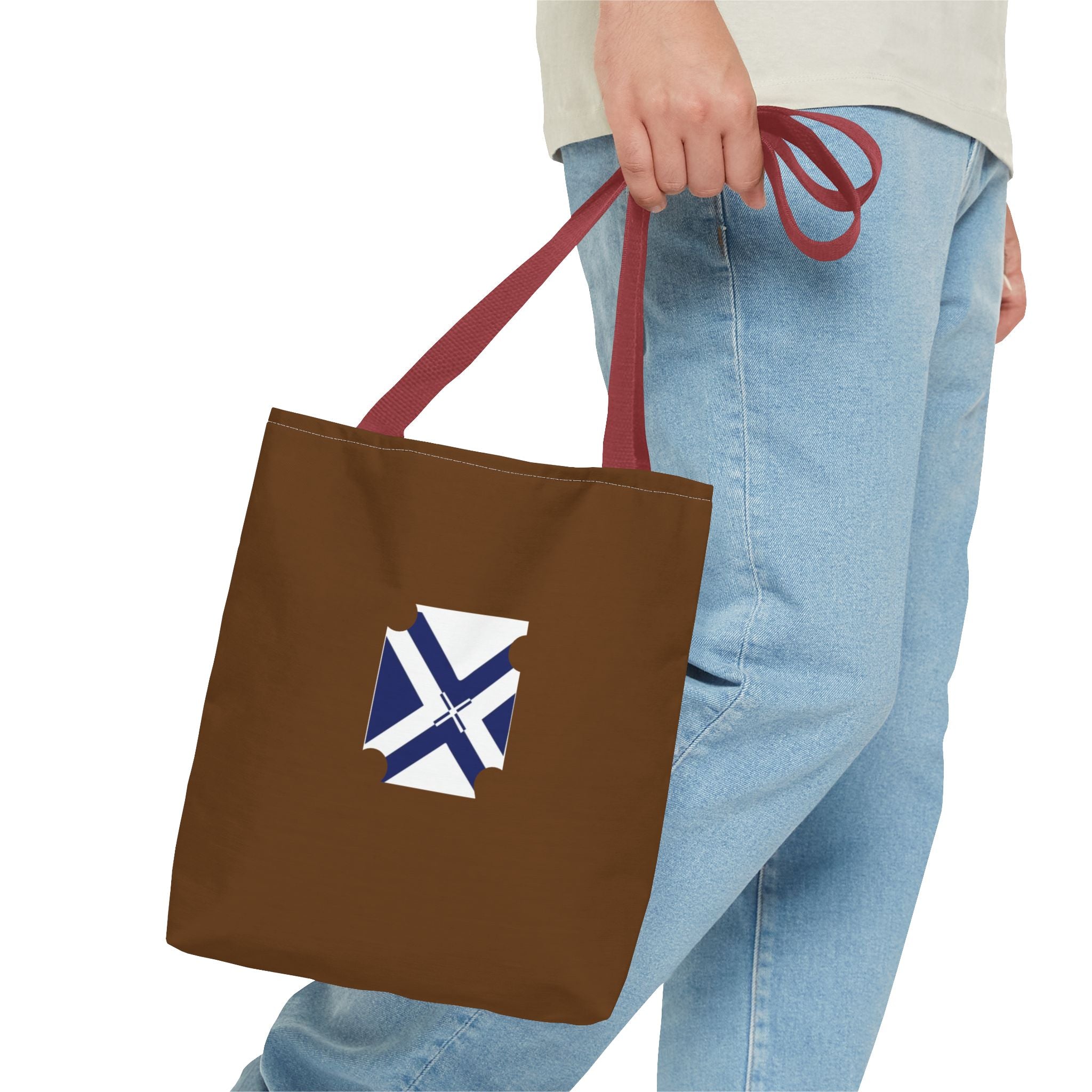 XT7 Tote Bag with Blue Cross Emblem — Casual Everyday Tote
