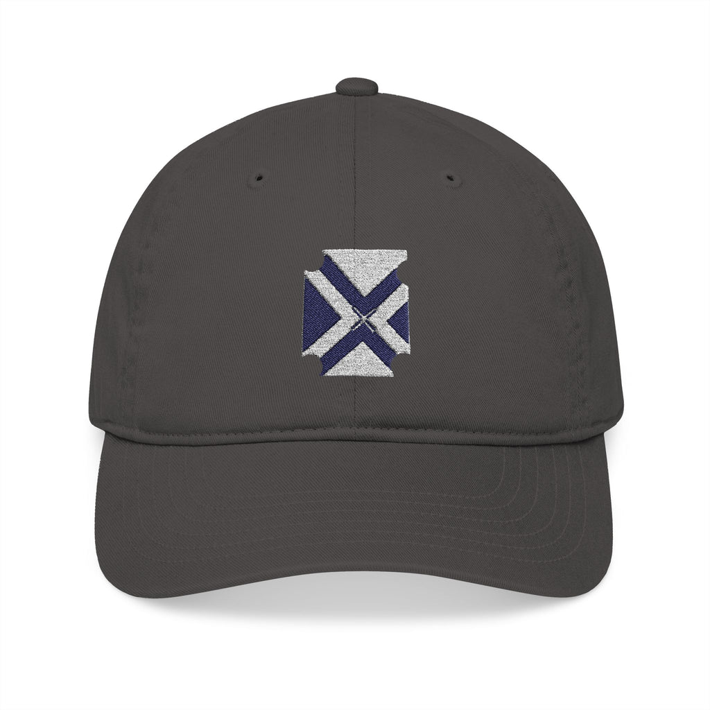 Organic Embroidered Baseball Cap — Distressed xponetworld Patch
