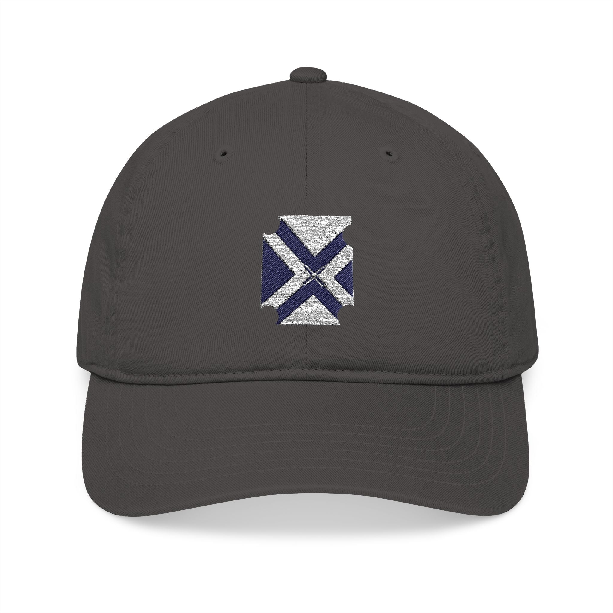 Organic Embroidered Baseball Cap — Distressed xponetworld Patch