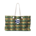 Nautical Xt Weekender Bag — Ocean Wave Pattern Travel Tote