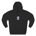 Minimalist Geometric Logo Hoodie — Small Center Chest Icon