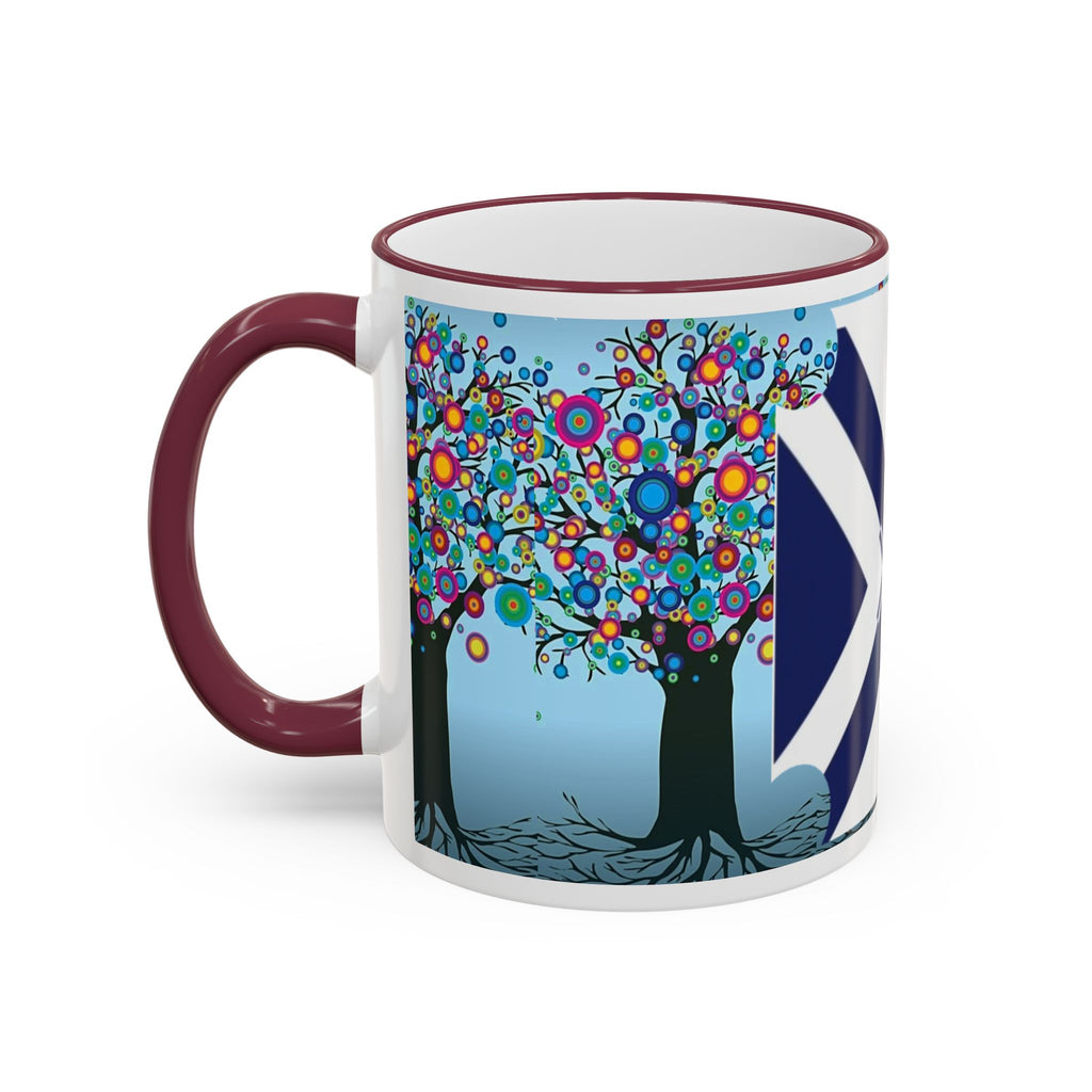 Xponet Mug with Colorful Tree of Life Design (11oz, 15oz)