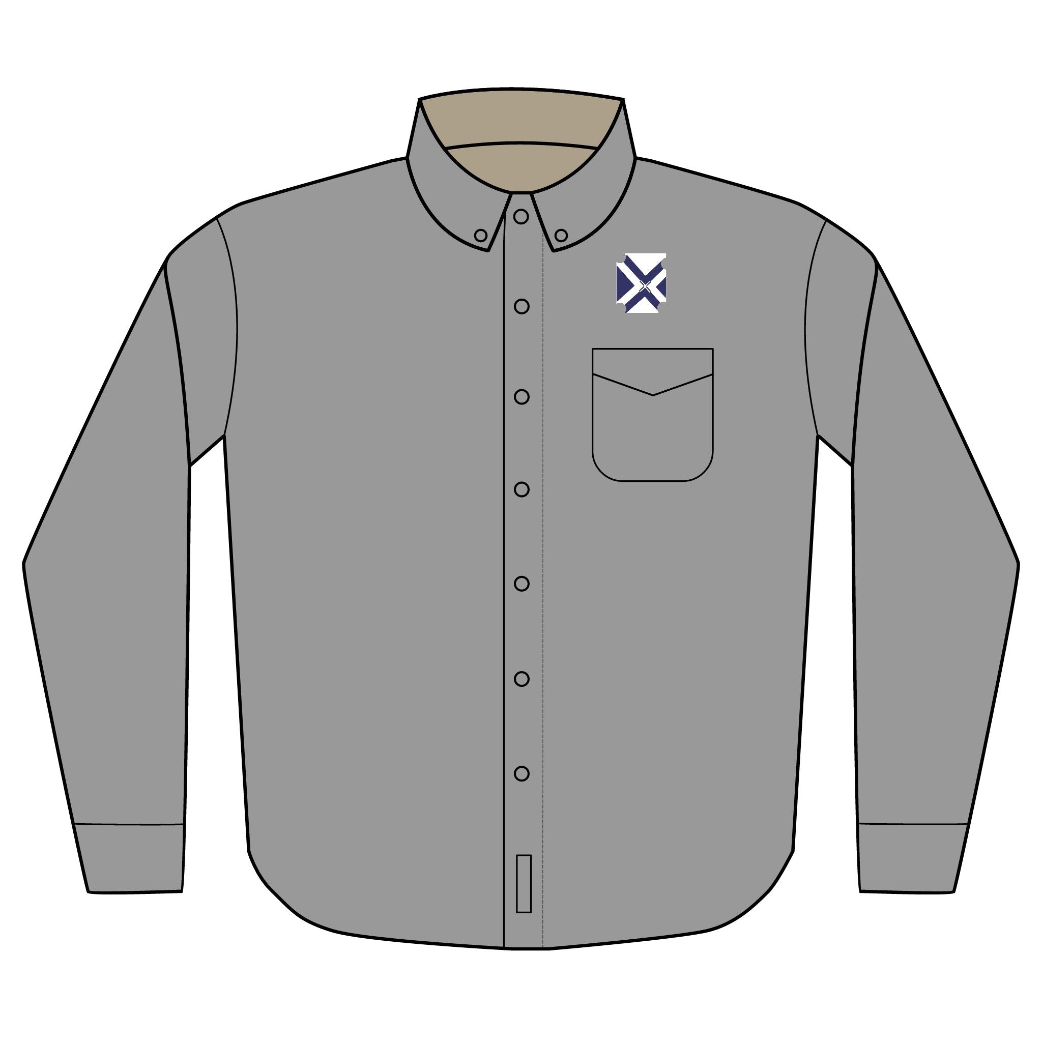 Port Authority® Unisex Long Sleeve Shirt (Embroidery)