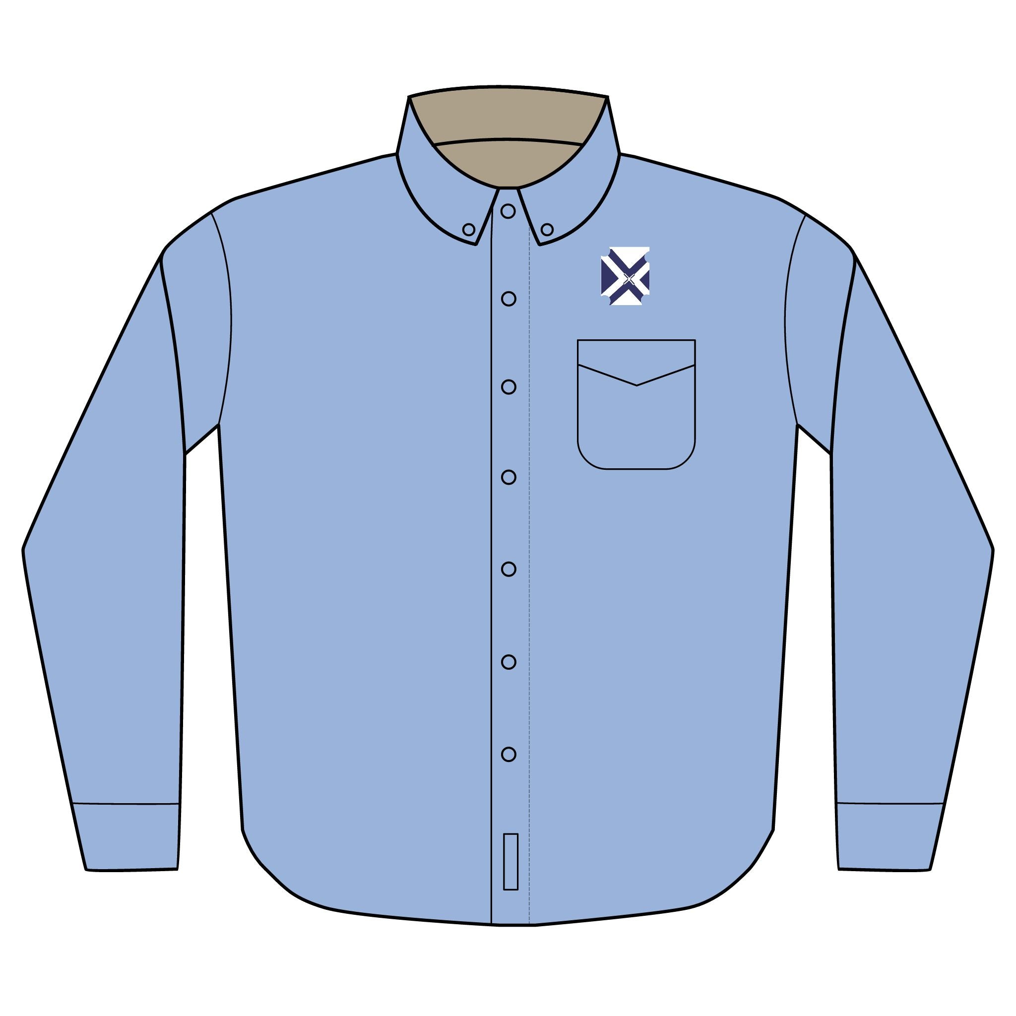Port Authority® Unisex Long Sleeve Shirt (Embroidery)