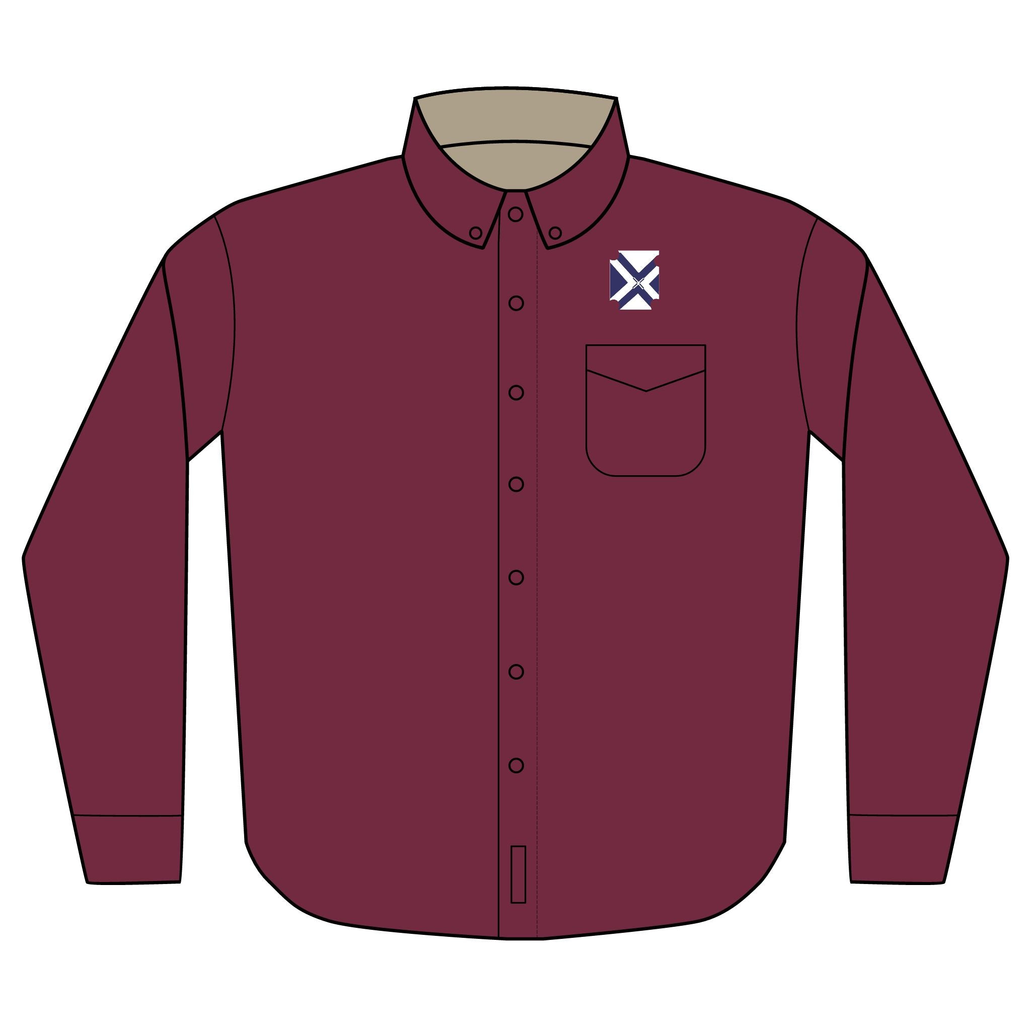 Port Authority® Unisex Long Sleeve Shirt (Embroidery)