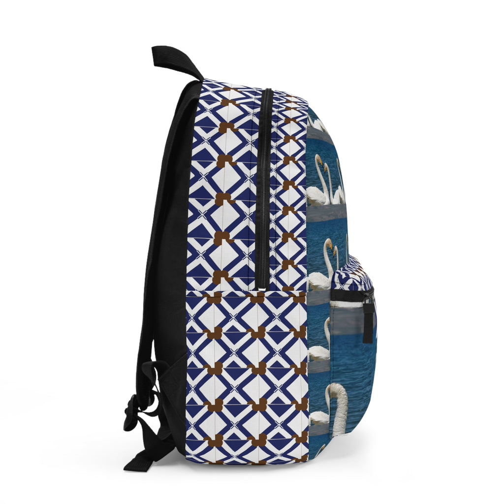 'Xt' Graphic Backpack — Minimal Logo Daypack for Everyday Use