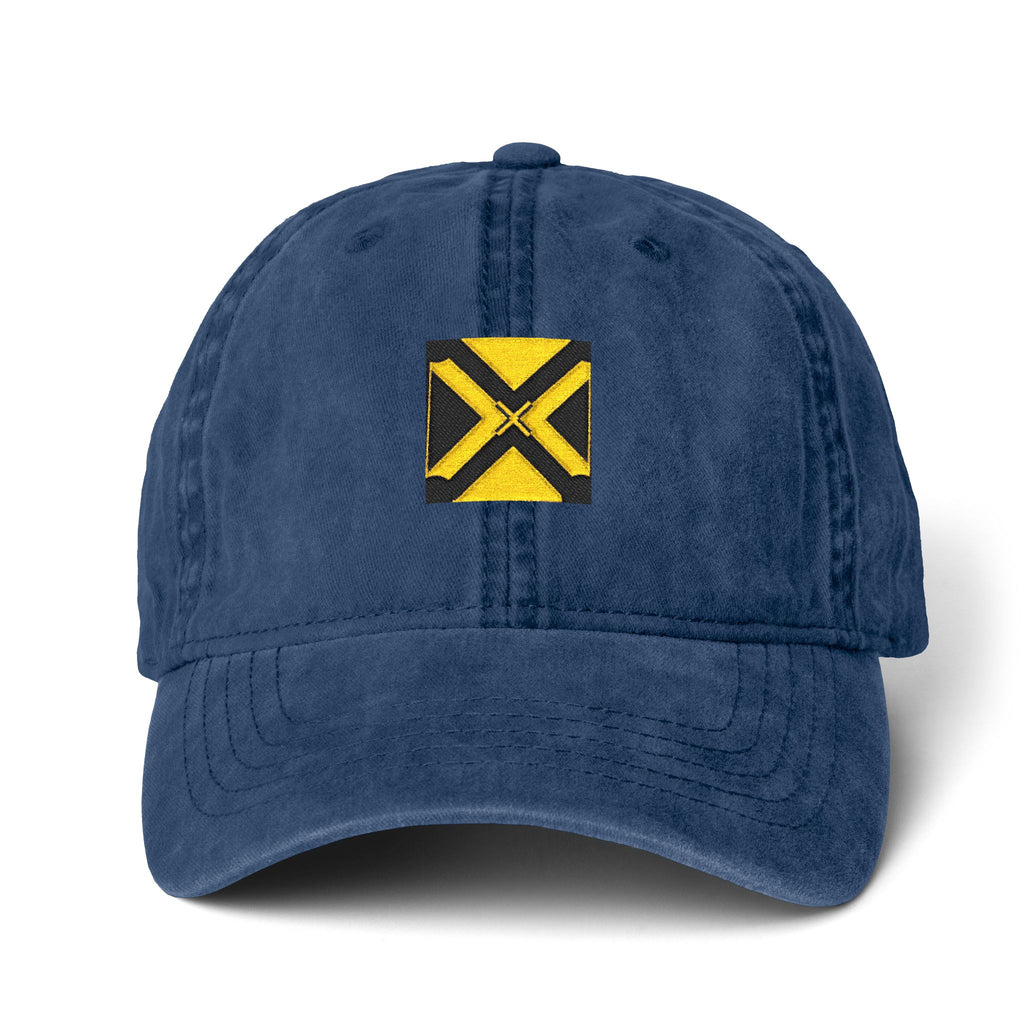 Women's Pigment-Dyed Cap with Fashion Undervisor (Embroidery)