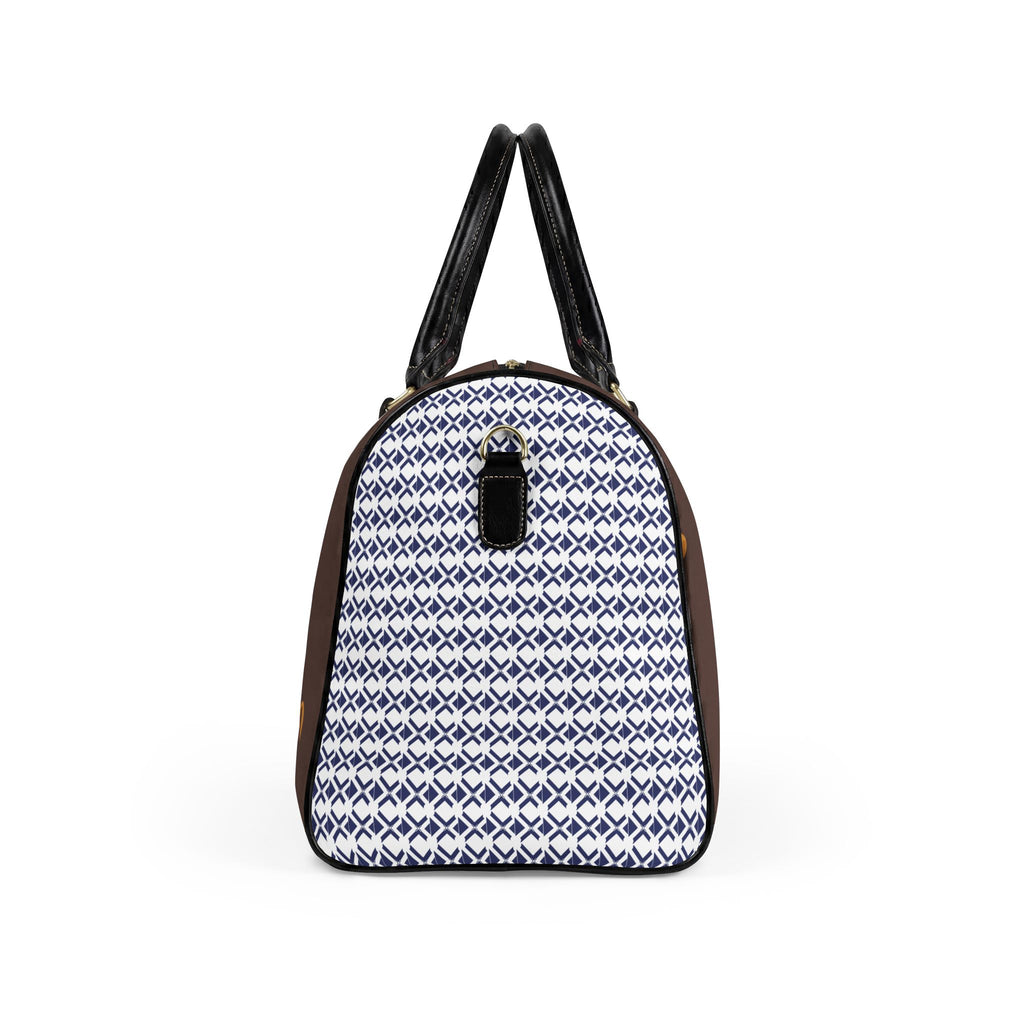 Faux Leather Travel Bag