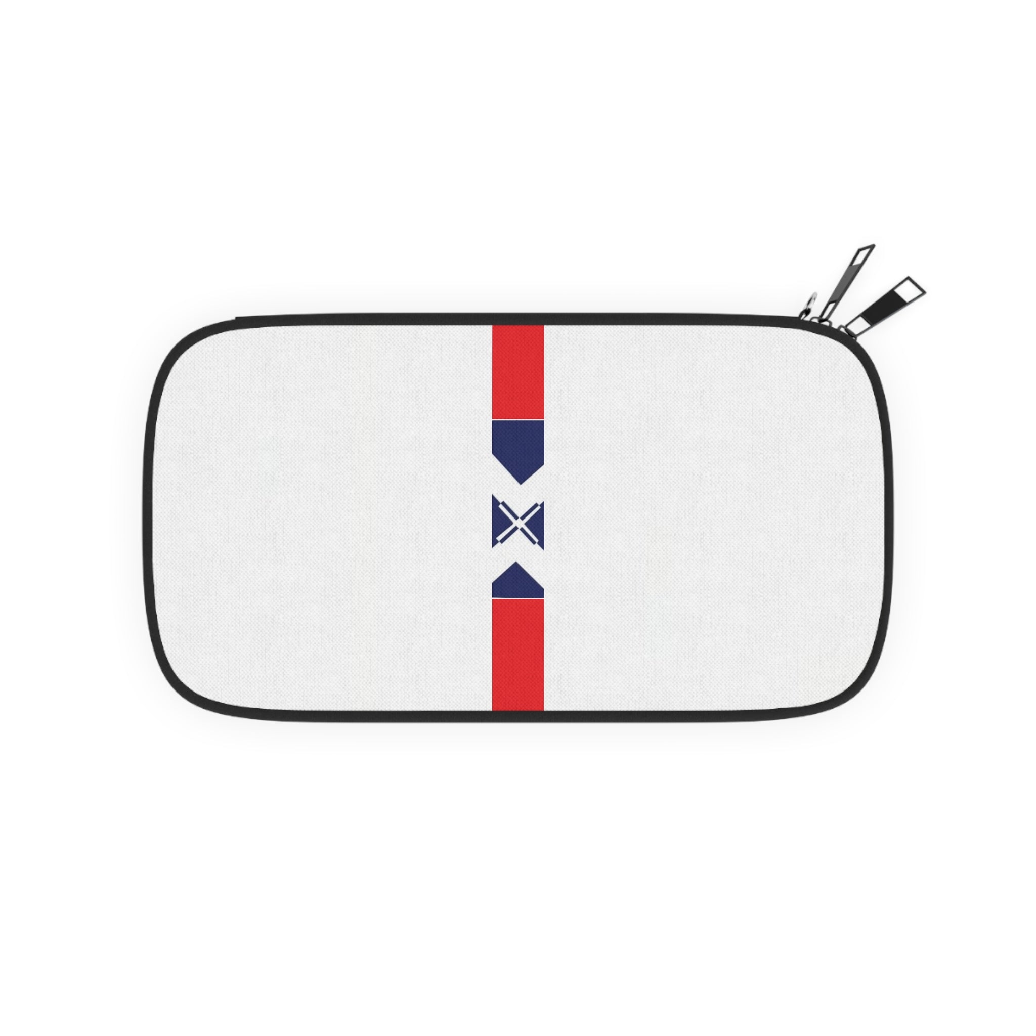 Passport Wallet — Minimal Red & Blue Travel Organizer