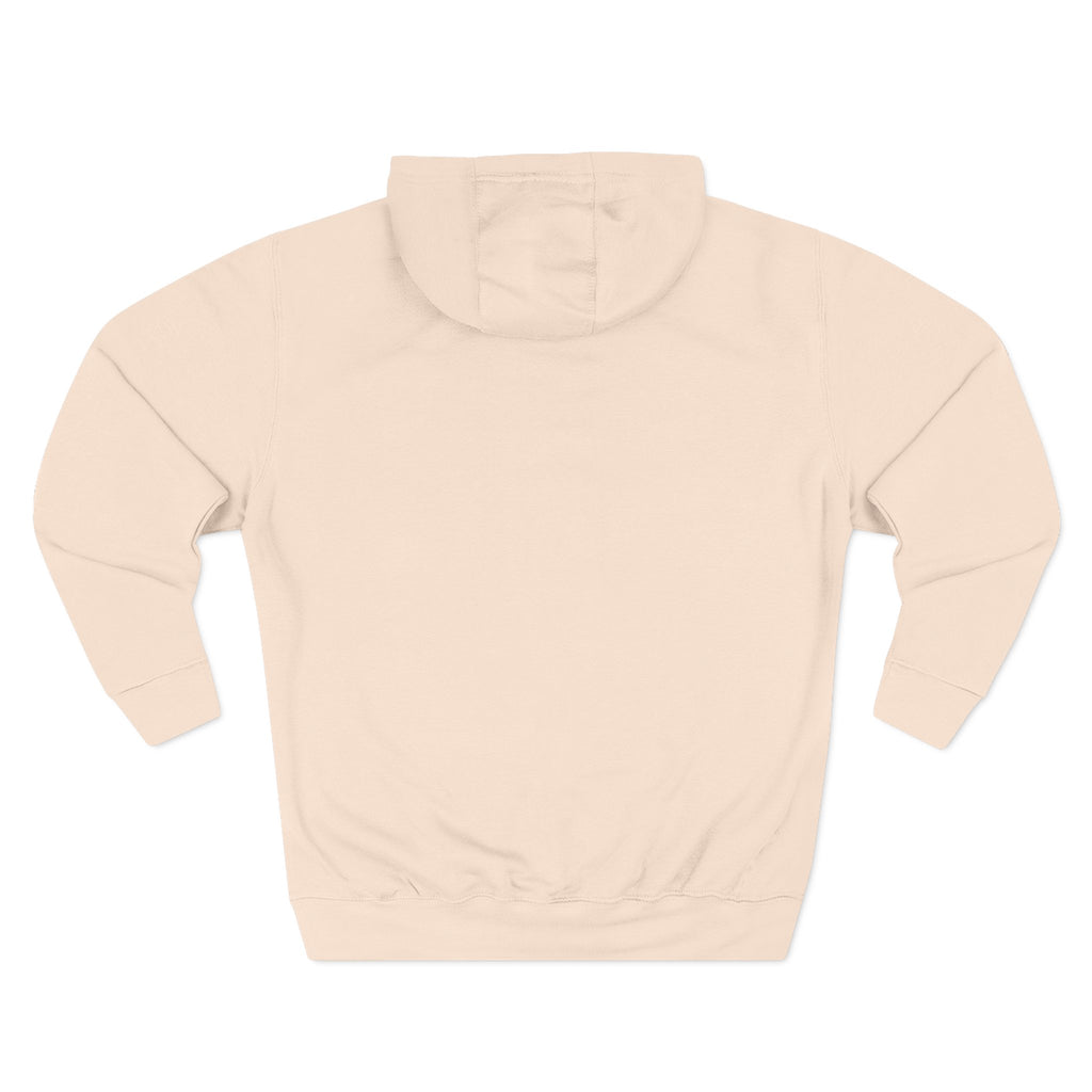 Minimalist Geometric Logo Hoodie — Small Center Chest Icon