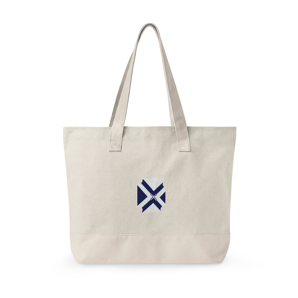 XT7 Zippered Canvas Tote — Durable Everyday Shoulder Bag
