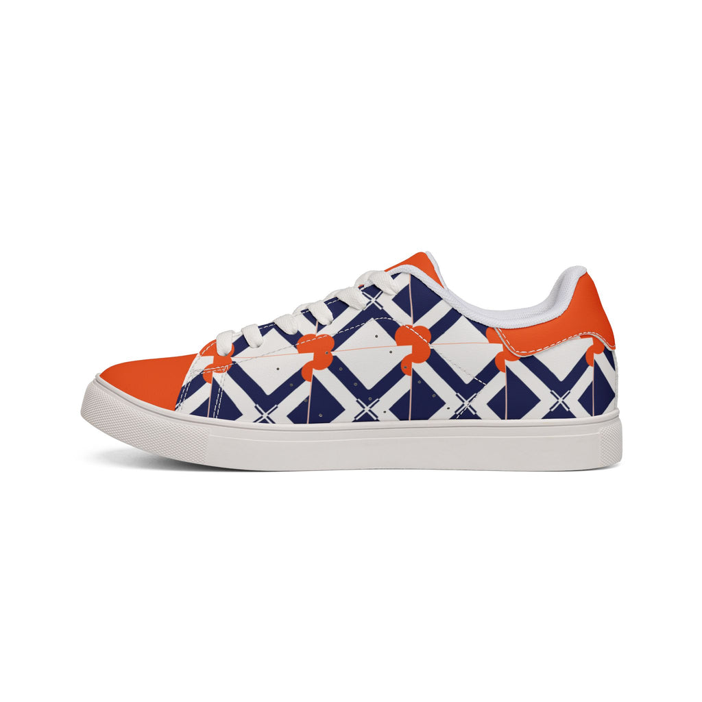 Men's Low-Top Leather Sneakers
