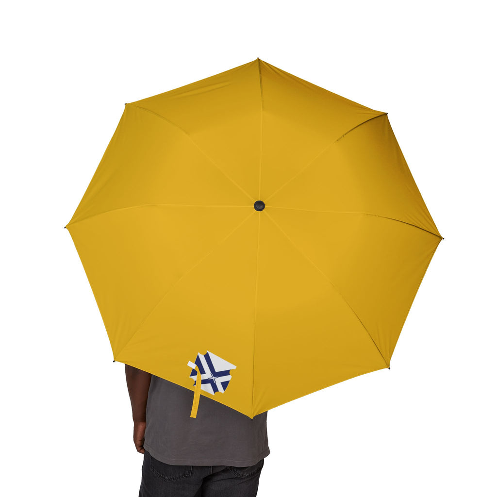 Compact Semi-Automatic Foldable Umbrella — Lightweight Travel Rain Protection