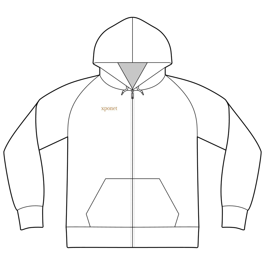 Unisex Icon Lightweight Loopback Terry Full-Zip Hooded Sweatshirt