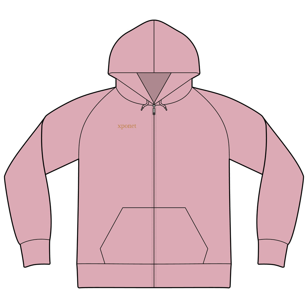 Unisex Icon Lightweight Loopback Terry Full-Zip Hooded Sweatshirt