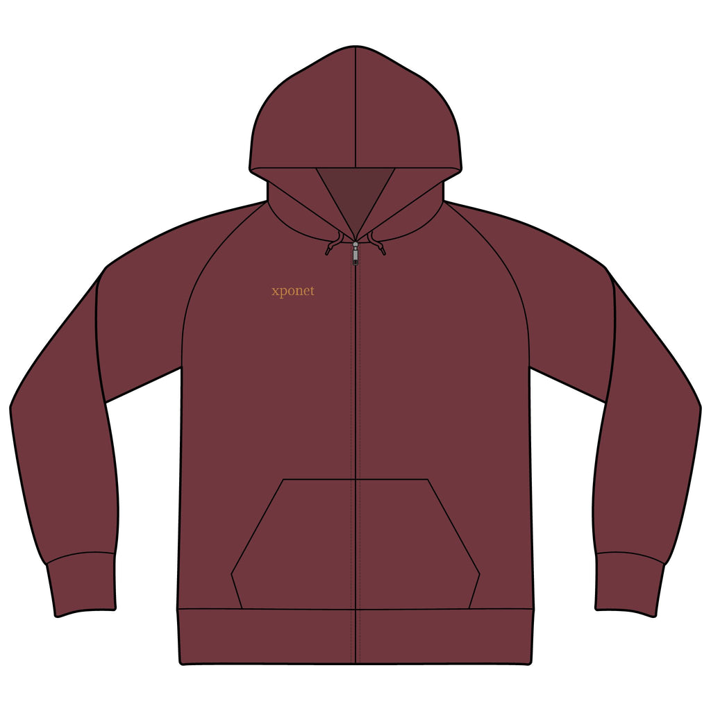 Unisex Icon Lightweight Loopback Terry Full-Zip Hooded Sweatshirt