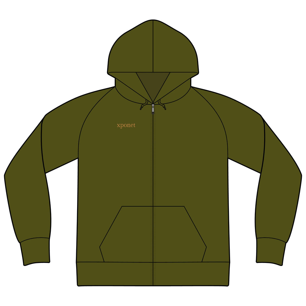 Unisex Icon Lightweight Loopback Terry Full-Zip Hooded Sweatshirt