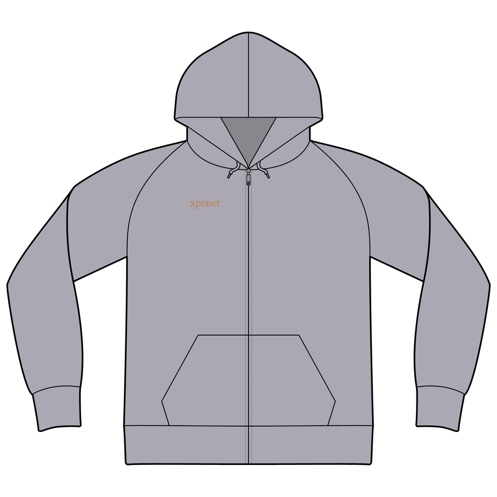 Unisex Icon Lightweight Loopback Terry Full-Zip Hooded Sweatshirt