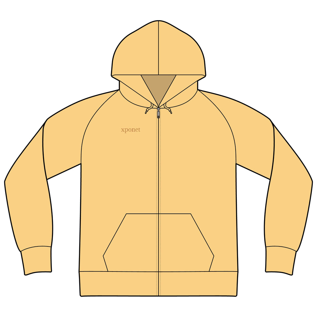 Unisex Icon Lightweight Loopback Terry Full-Zip Hooded Sweatshirt