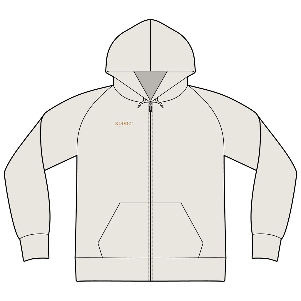 Unisex Icon Lightweight Loopback Terry Full-Zip Hooded Sweatshirt