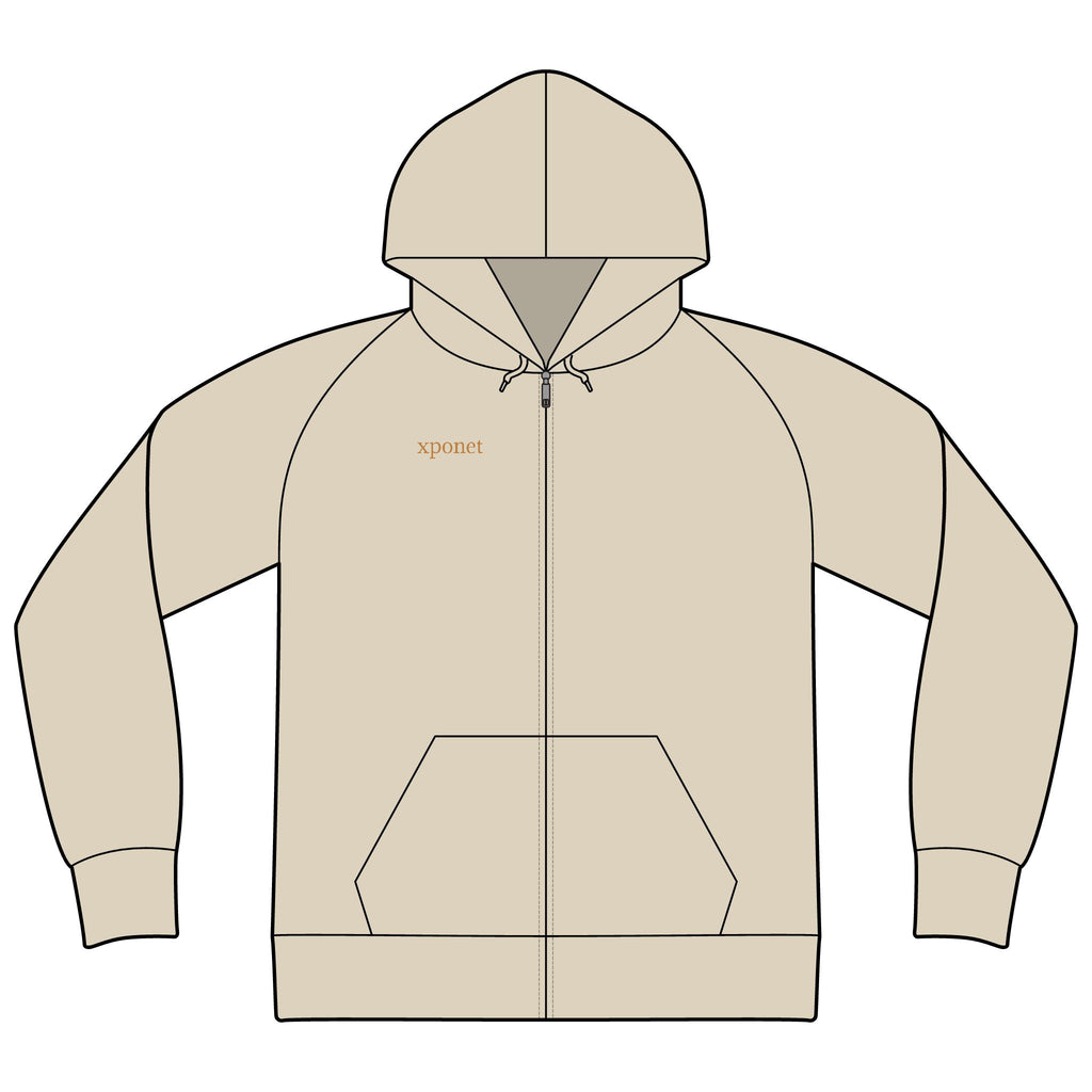 Unisex Icon Lightweight Loopback Terry Full-Zip Hooded Sweatshirt