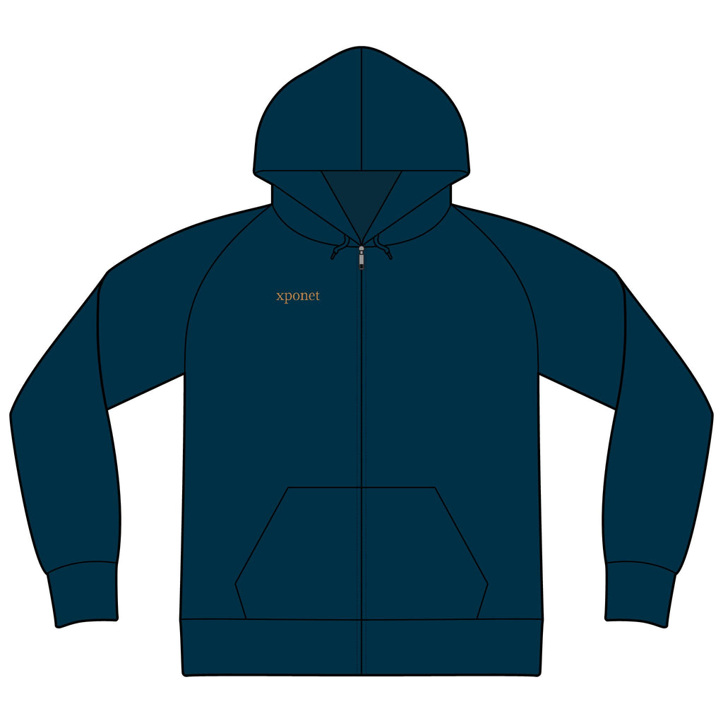 Unisex Icon Lightweight Loopback Terry Full-Zip Hooded Sweatshirt
