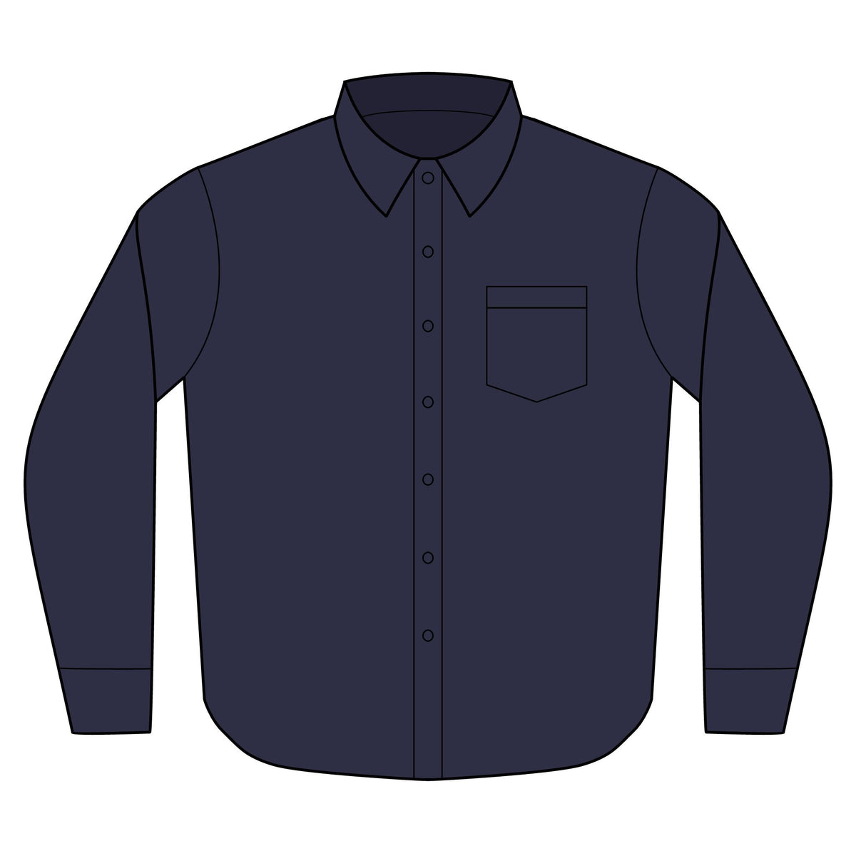 Long Sleeve Performance Staff Shirt