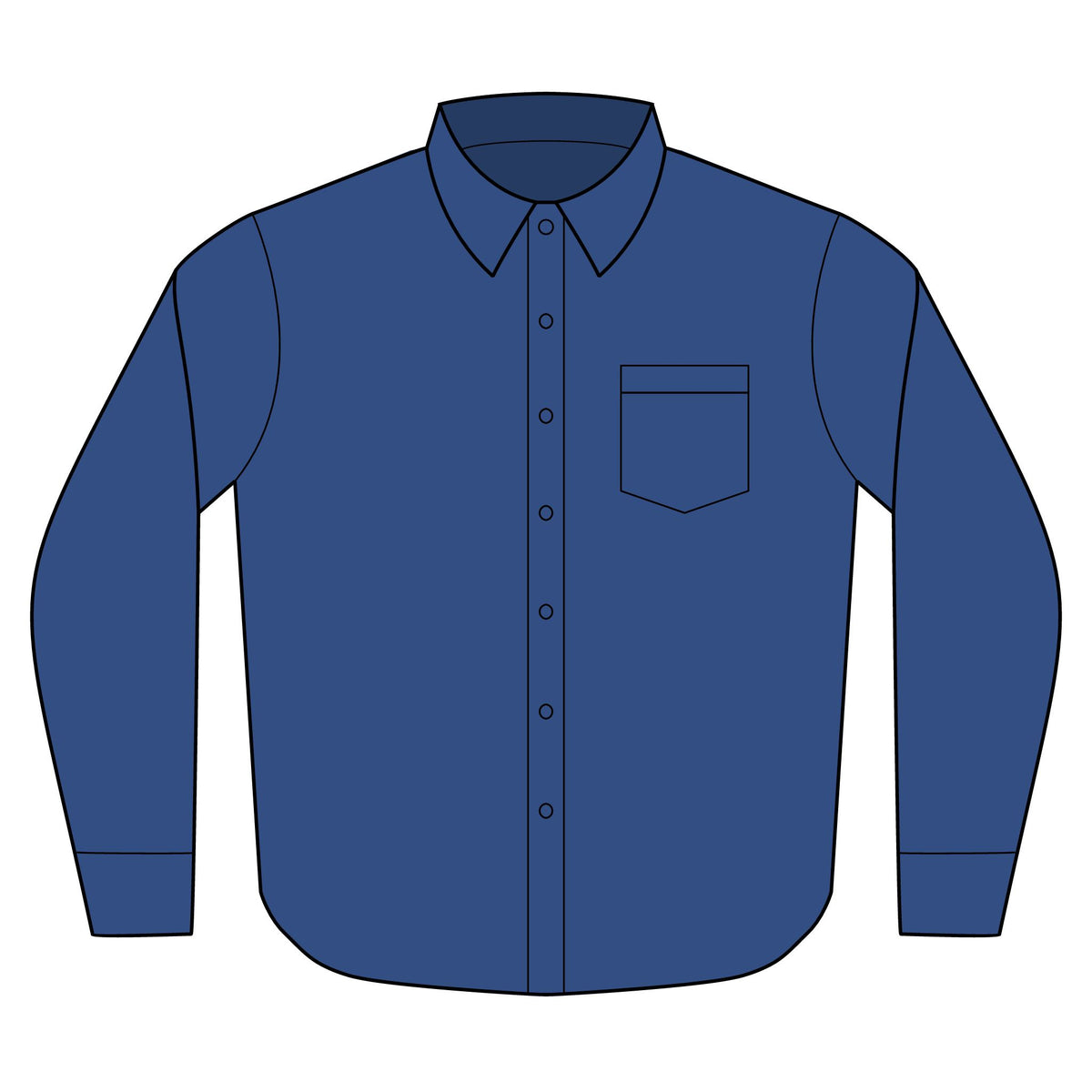 Long Sleeve Performance Staff Shirt