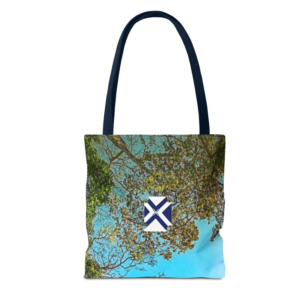 Canopy View Tote Bag — Botanical Sky All-Over Print