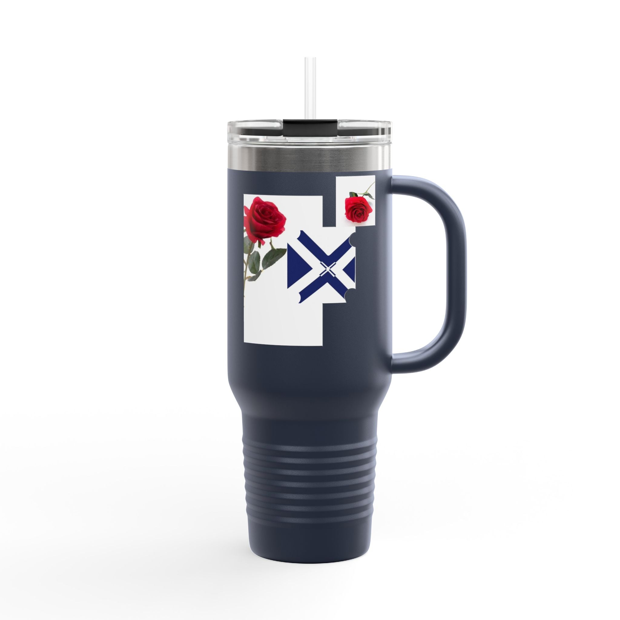 40oz Insulated Travel Mug — XT Rose Design