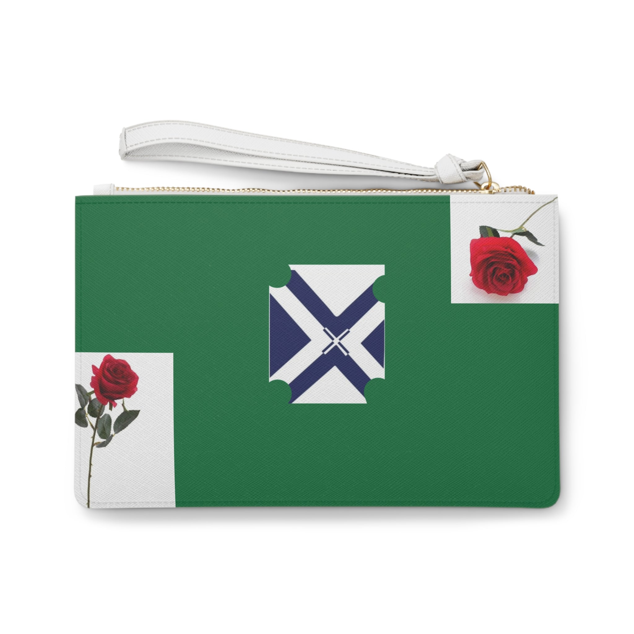 XT7 Rose Clutch Bag — Floral Rose Design