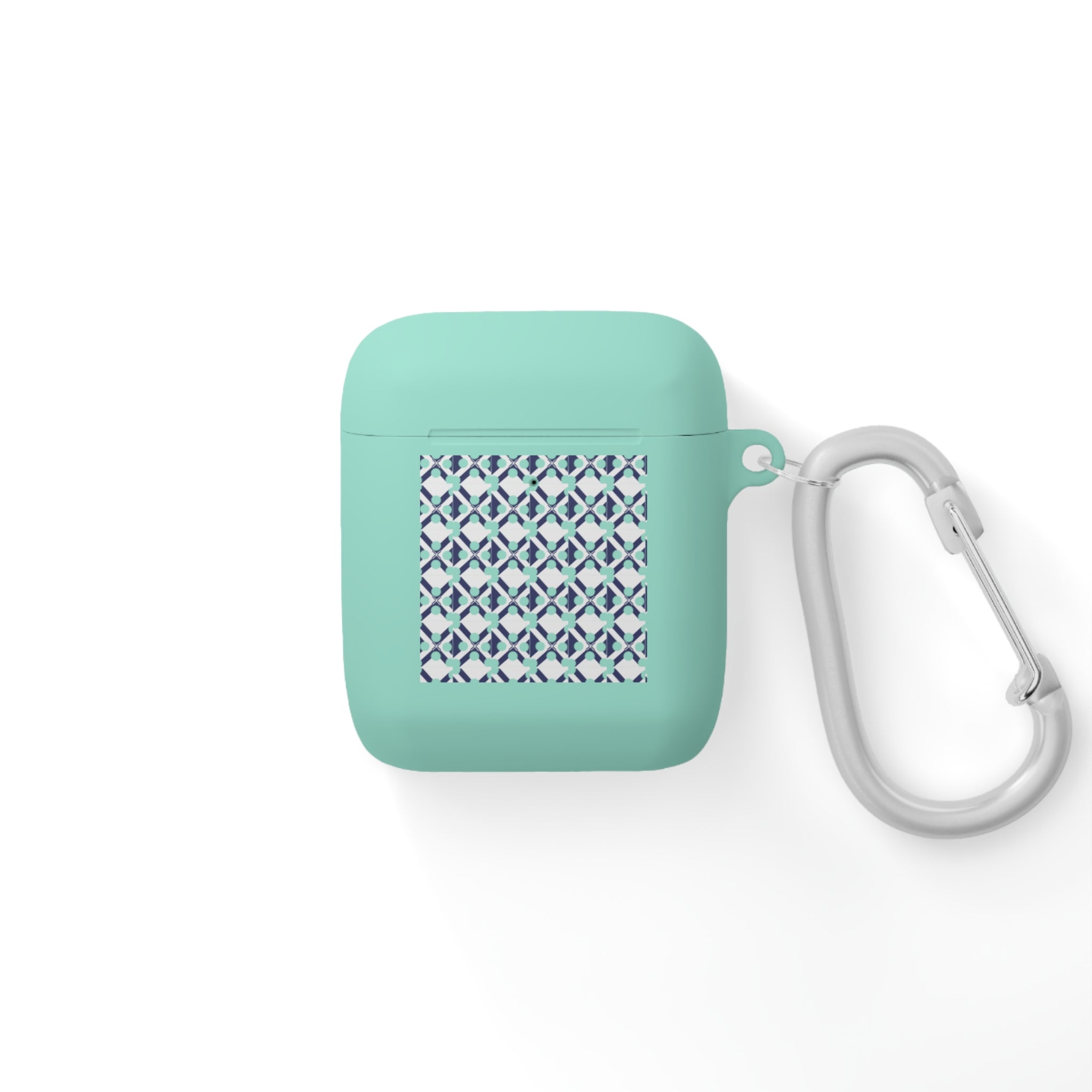 XT9 Blue Tile Pattern AirPods Case