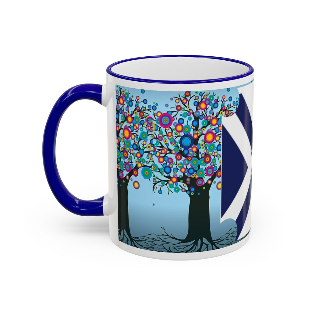 Xponet Mug with Colorful Tree of Life Design (11oz, 15oz)