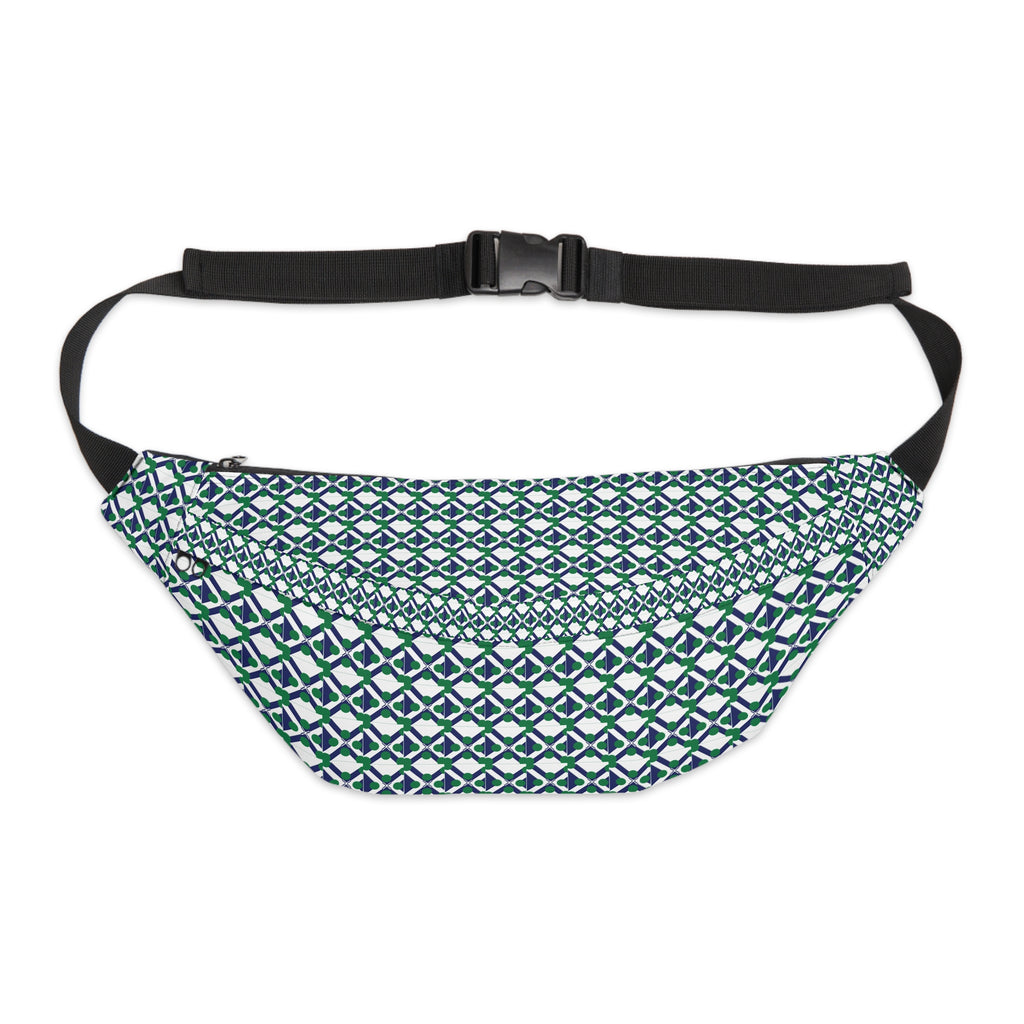 XT9 Pattern Fanny Pack — Stylish Travel & Festival Waist Bag