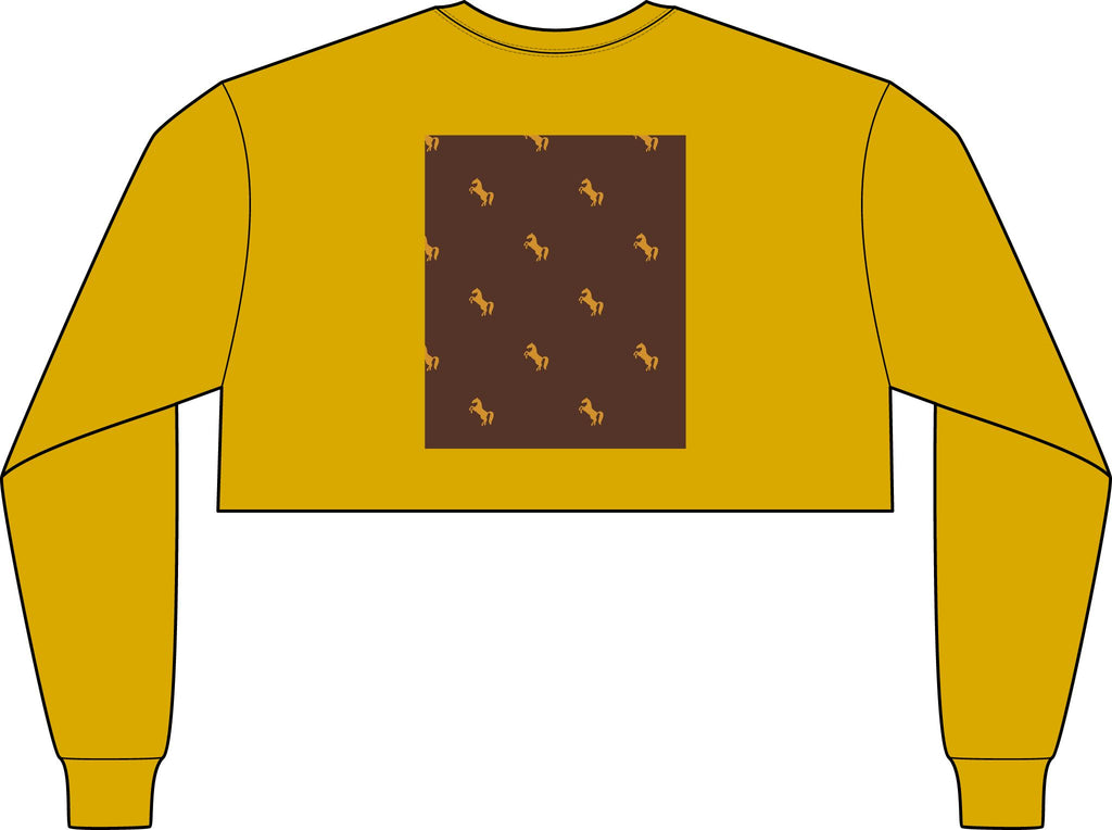 Women's FWD Fashion Crop Long Sleeve Tee