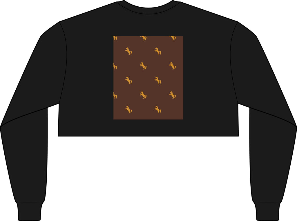 Women's FWD Fashion Crop Long Sleeve Tee