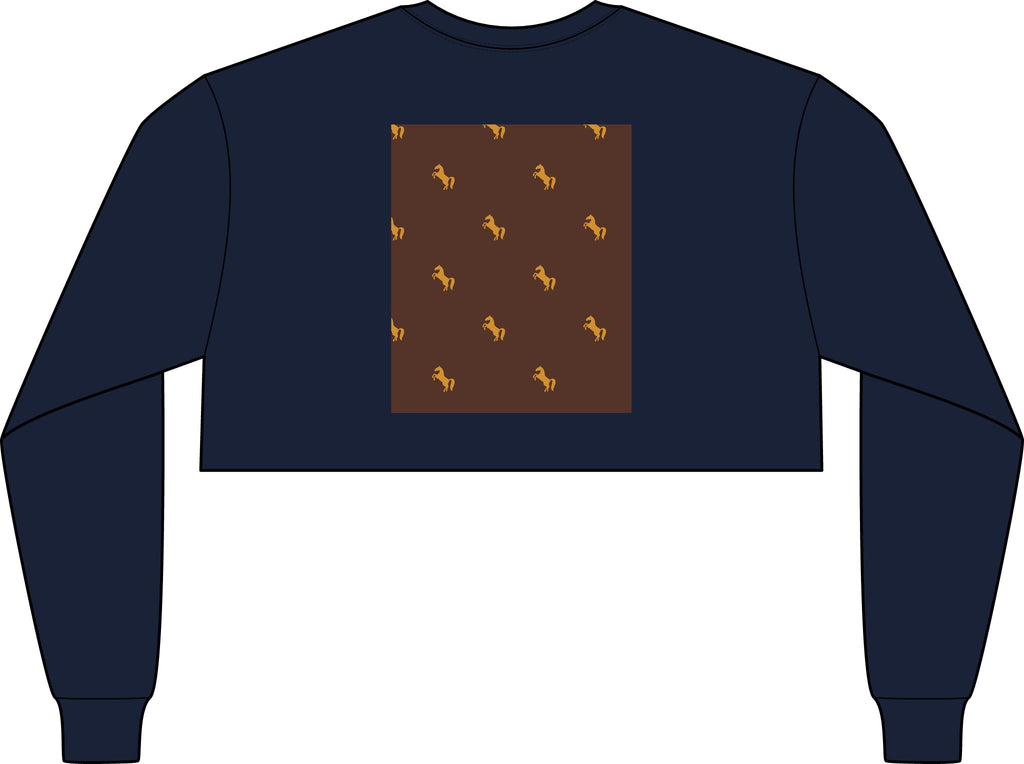 Women's FWD Fashion Crop Long Sleeve Tee