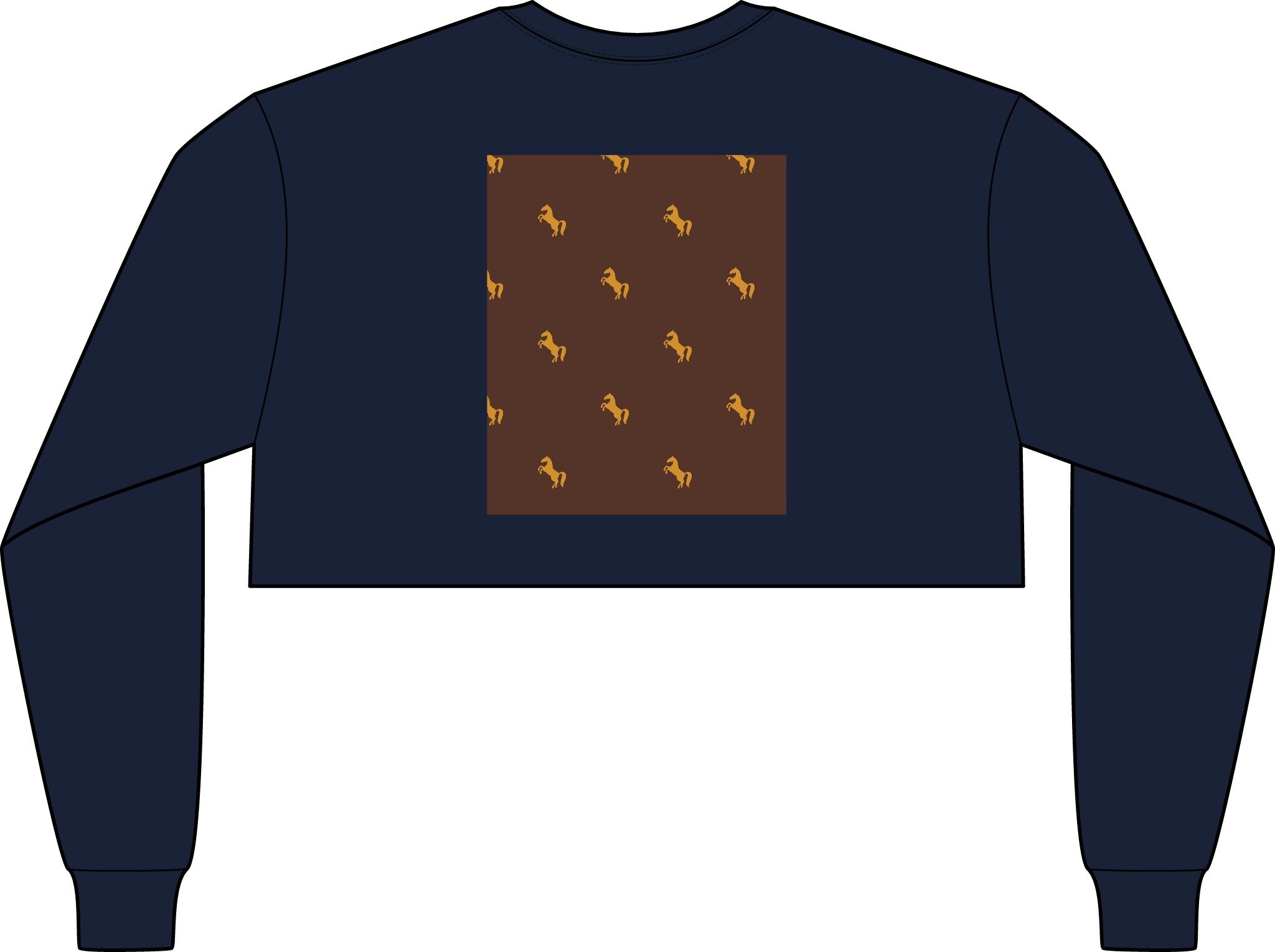 Women's FWD Fashion Crop Long Sleeve Tee