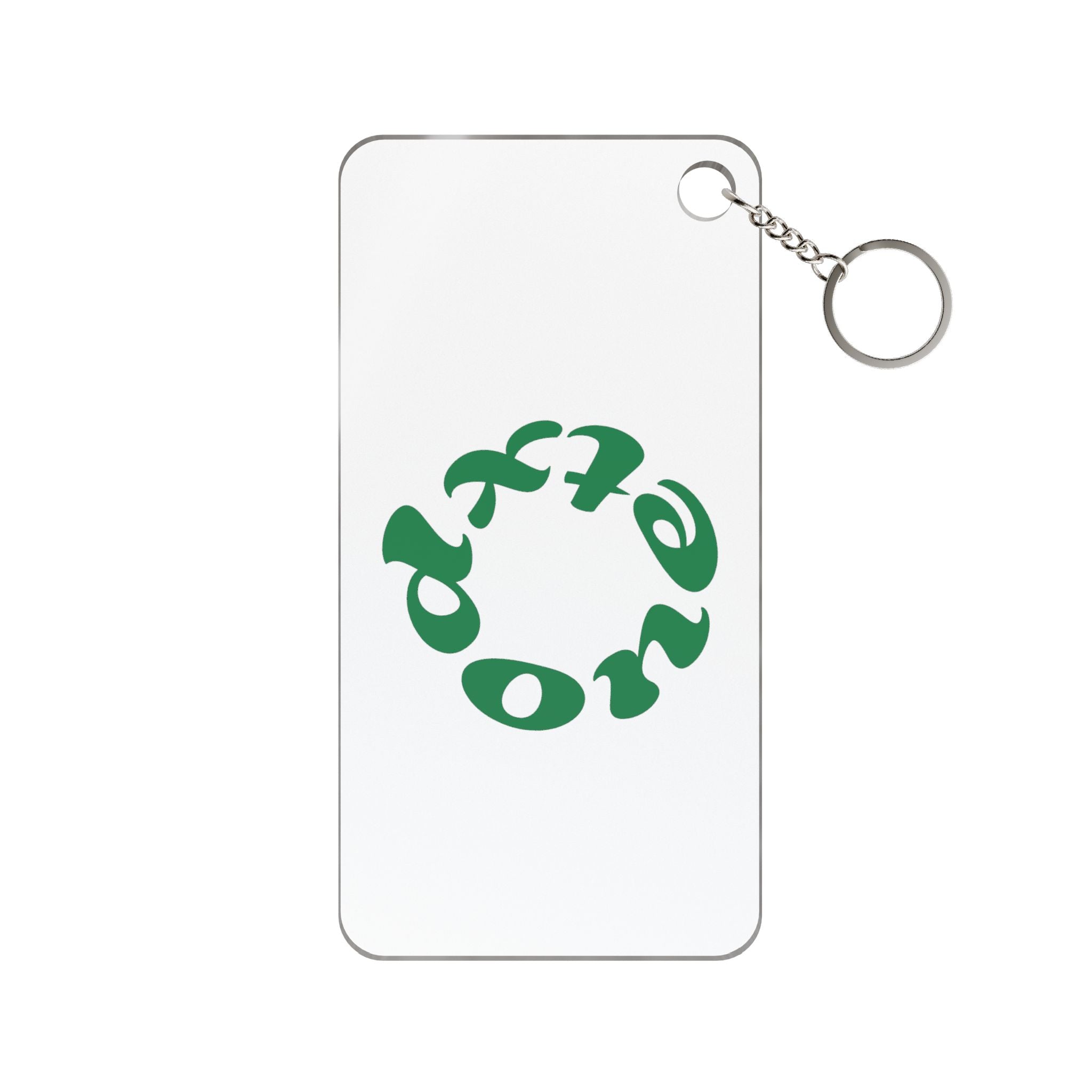 Single-Sided Printed Keychain Charm