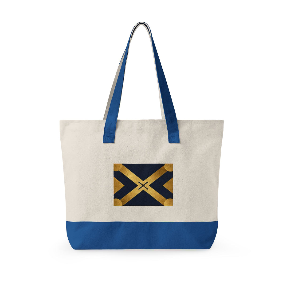 Zippered Canvas Tote