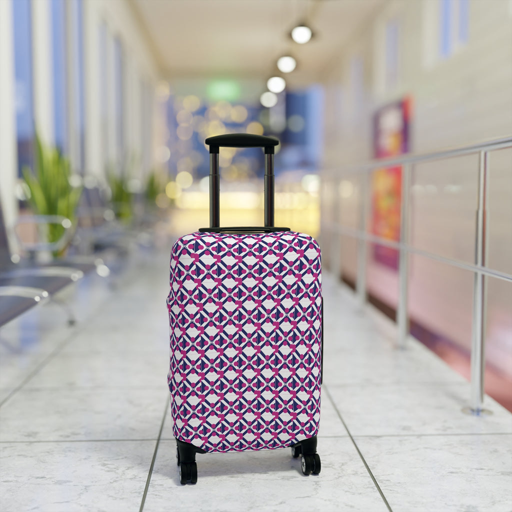 Pink XT9  Luggage Cover — Travel Suitcase Protector