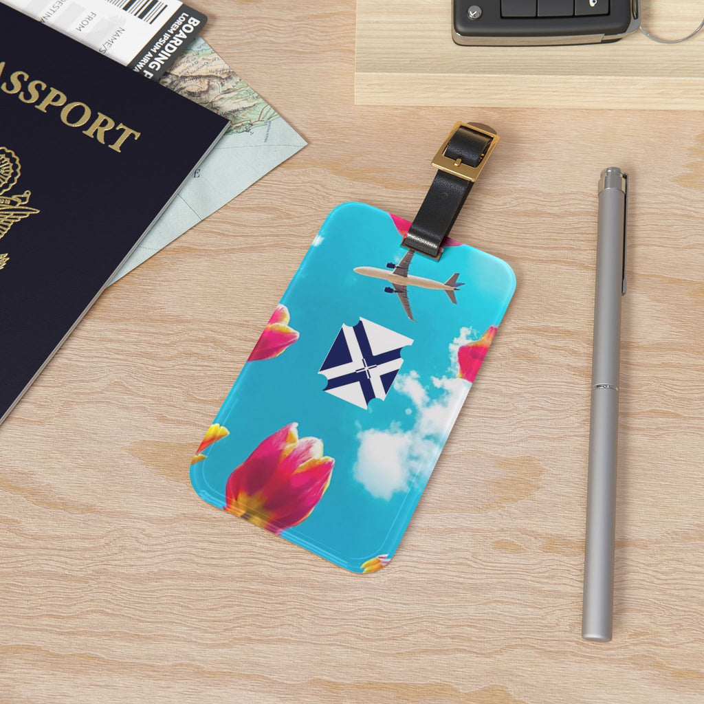 Xt Luggage Tag — Personalized Initial Travel ID Tag