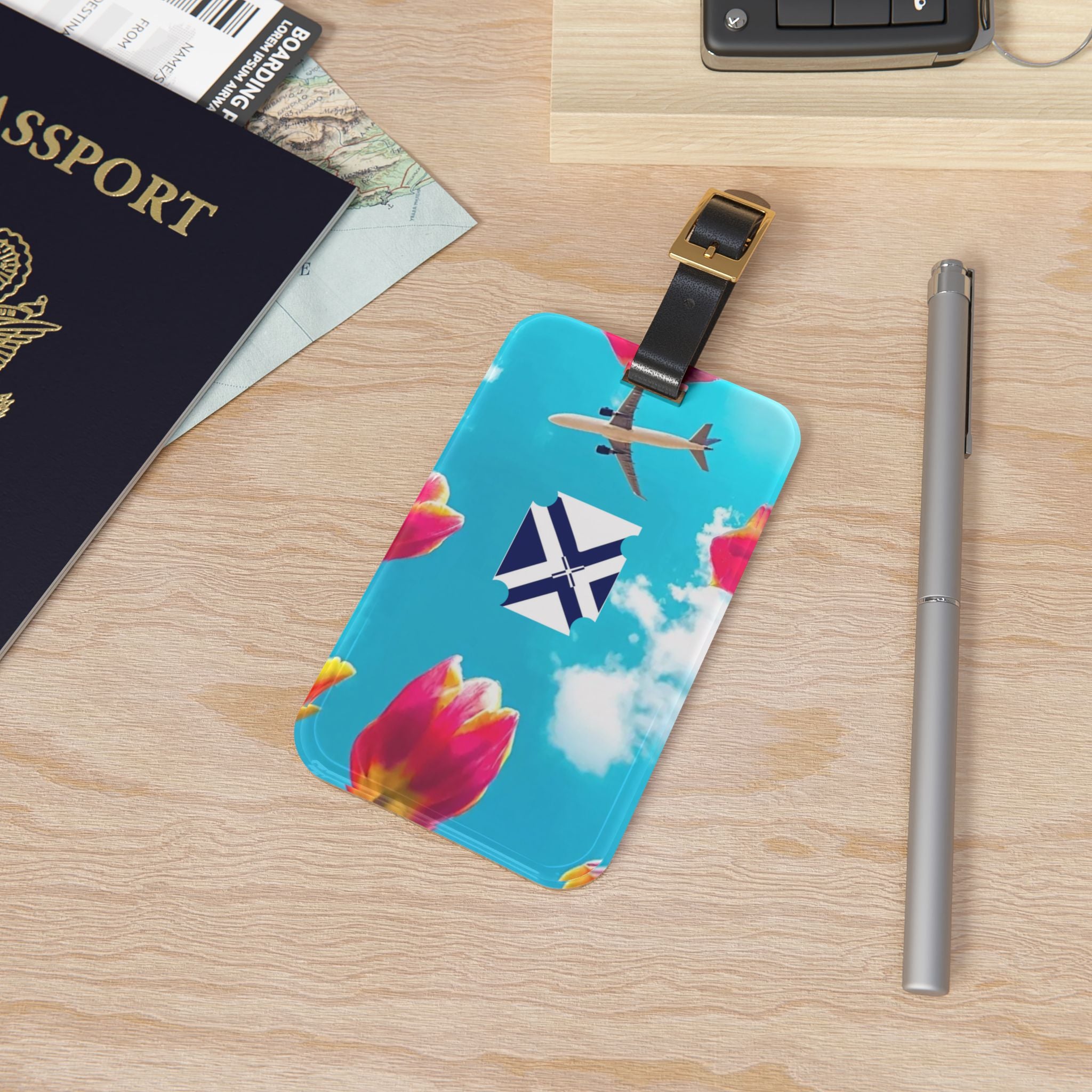 Xt Luggage Tag — Personalized Initial Travel ID Tag