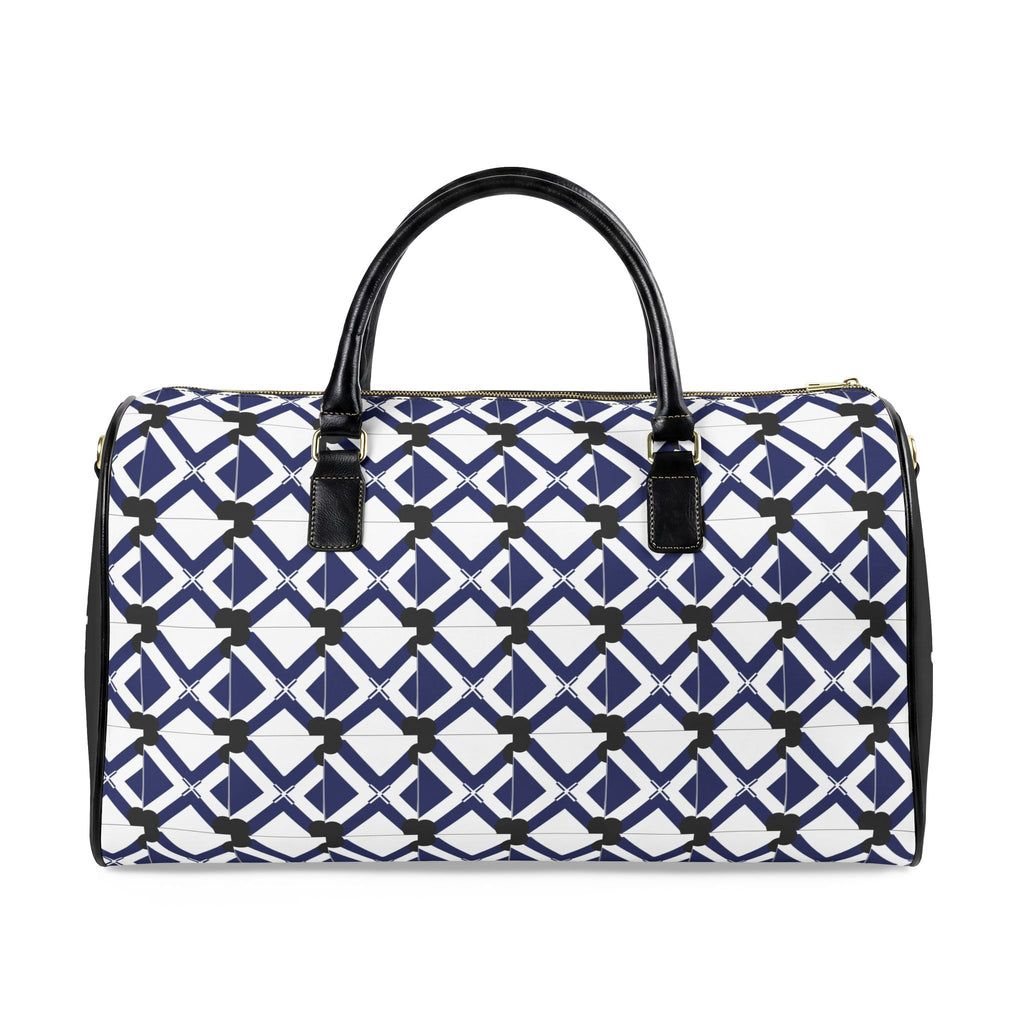 Faux Leather Travel Bag