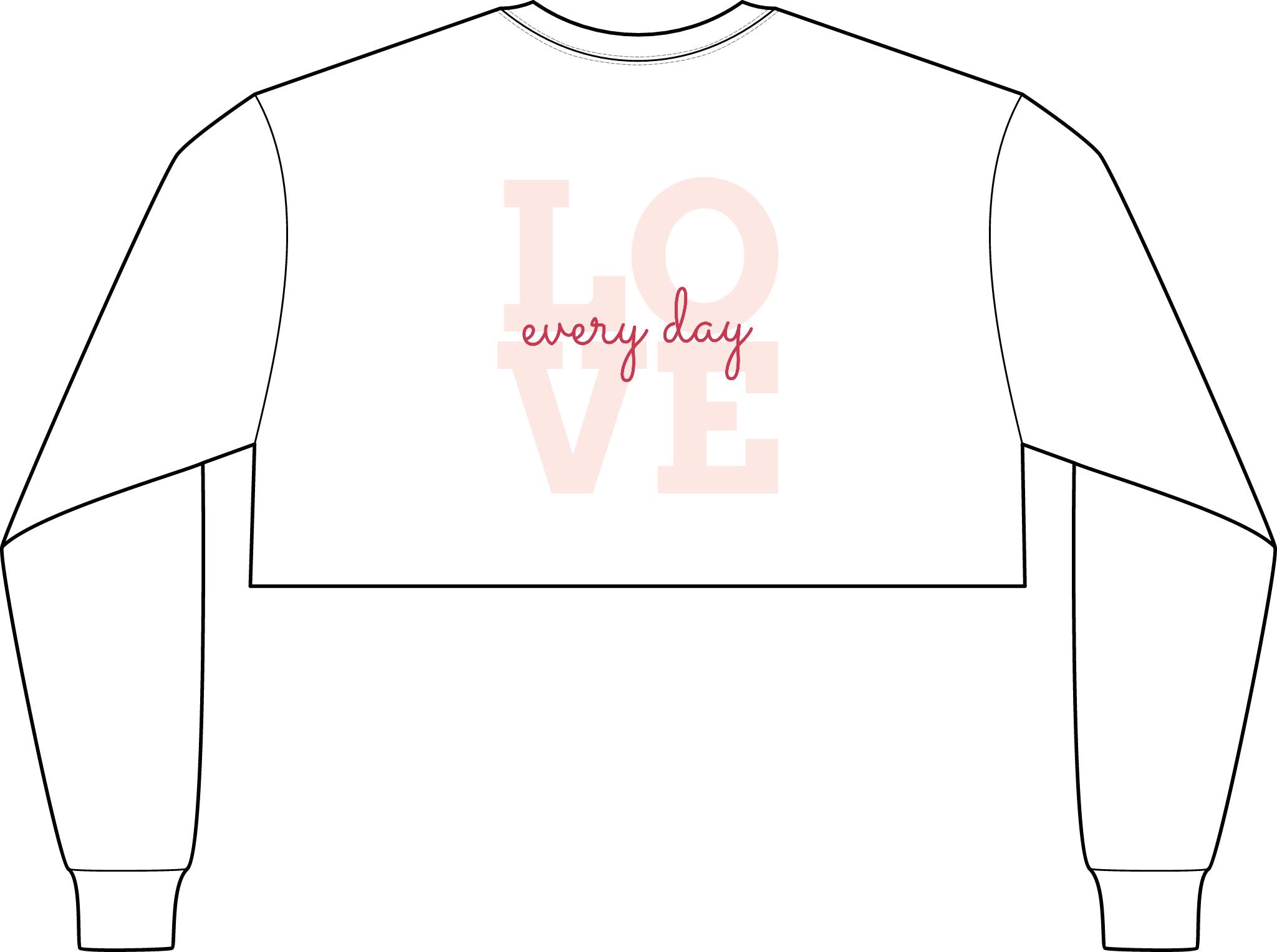 Women's FWD Fashion Crop Long Sleeve Tee
