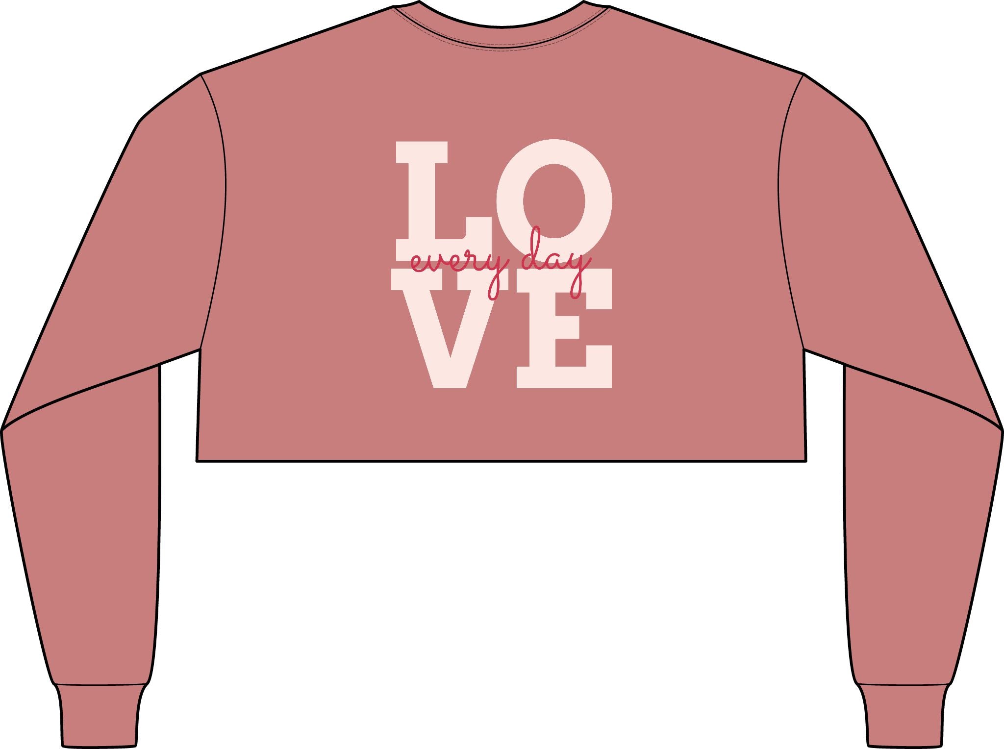 Women's FWD Fashion Crop Long Sleeve Tee