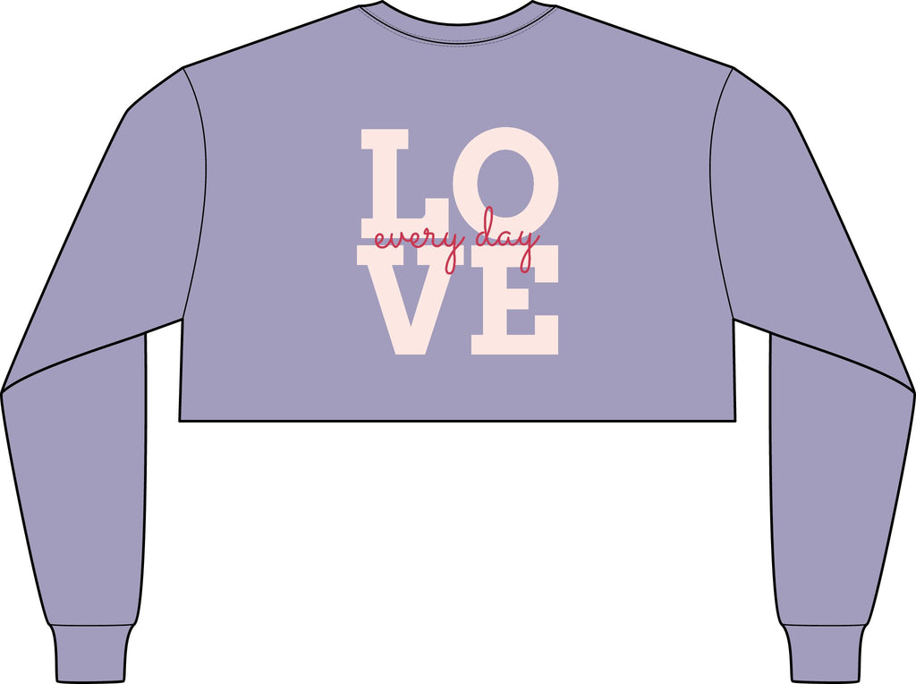 Women's FWD Fashion Crop Long Sleeve Tee