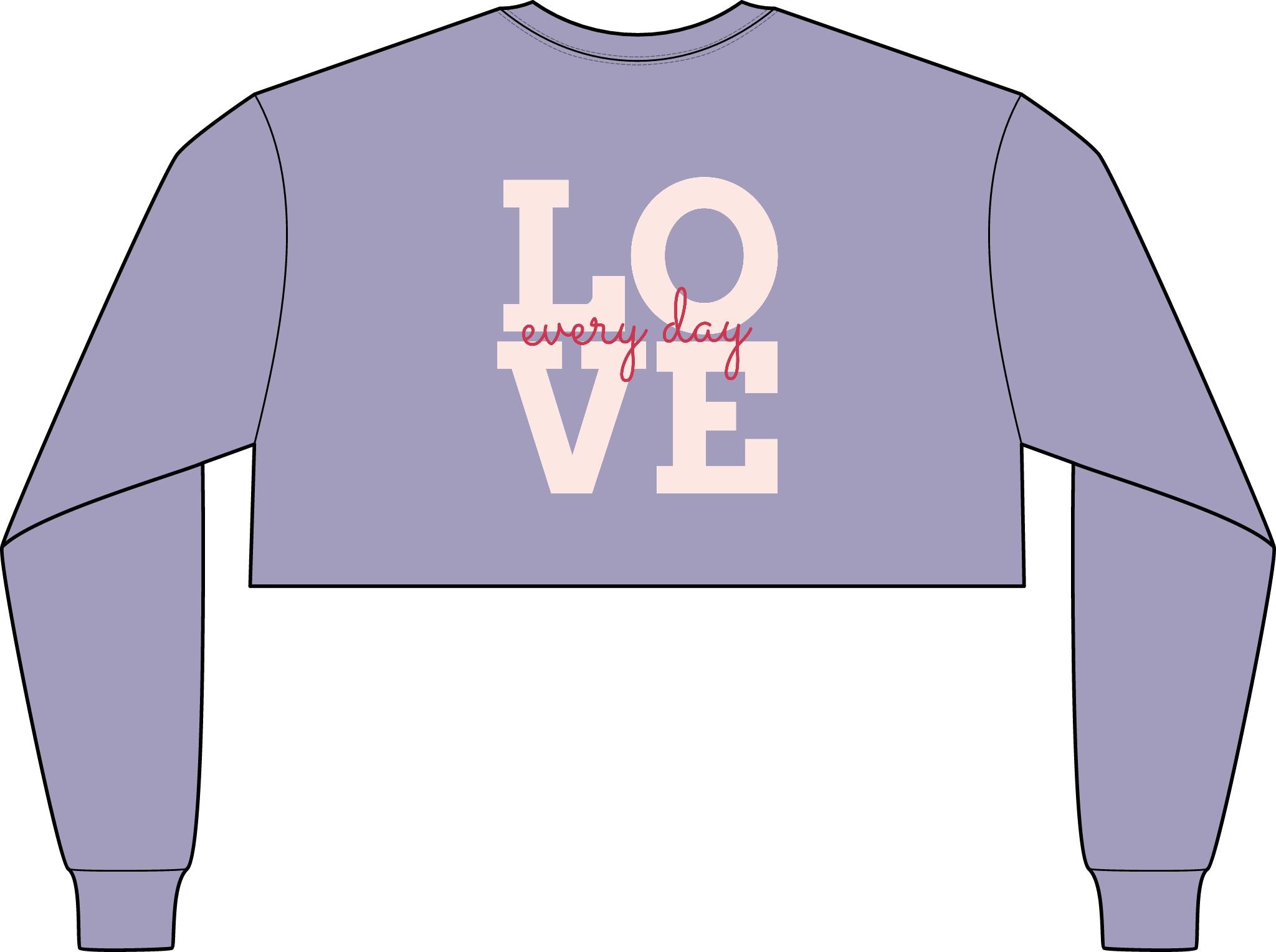 Women's FWD Fashion Crop Long Sleeve Tee